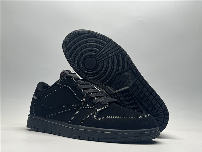 Men's Running Weapon Air Jordan 1 Low Black Shoes 0294 Men's Running Weapon Air Jordan 1 Low Black Shoes 0294